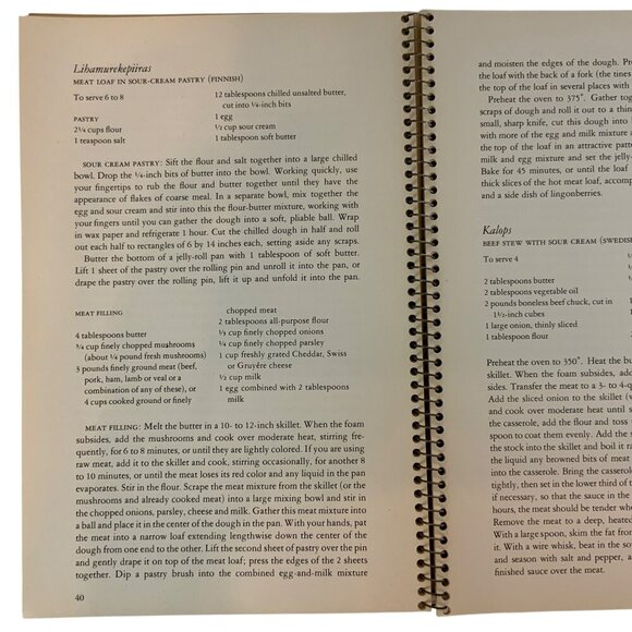 Vintage Time Life Foods of the World The Cooking Of Scandinavia Cookbook 1974 - Picture 6 of 12